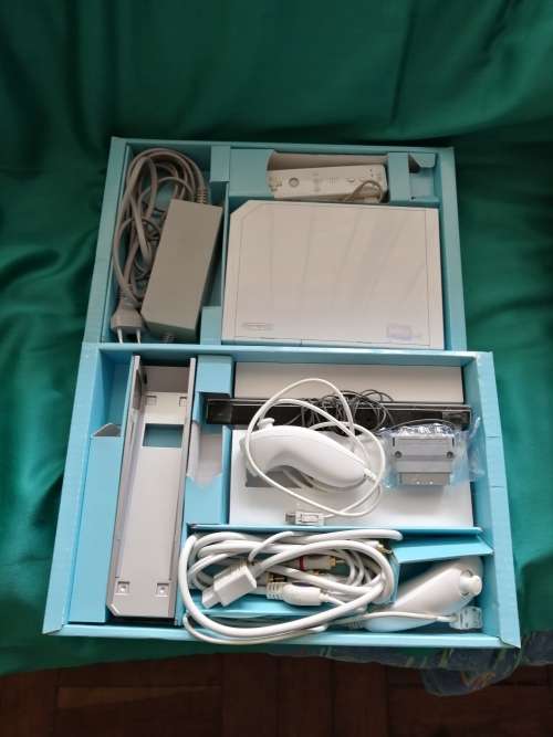 Wii Console with all accessories and balance board