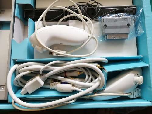 Wii Console with all accessories and balance board