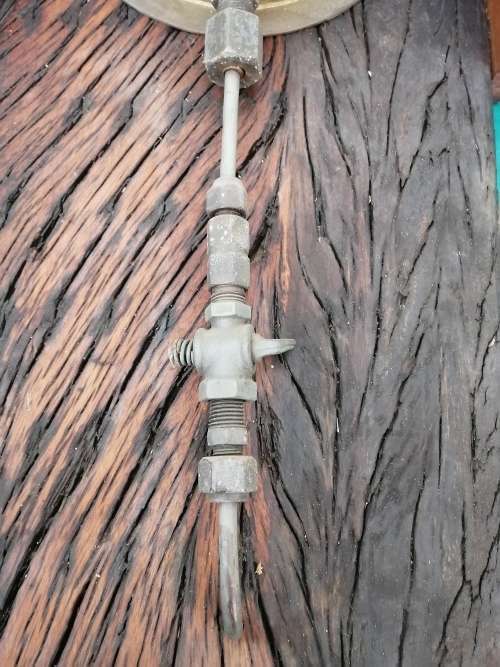 Ferris S.A.R. Vaccuum Guage converted into a Clock 1989