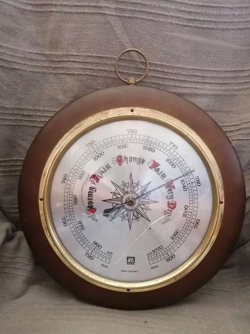 Vintage Huger Barometer- Made in Germany