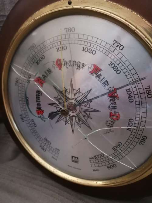 Vintage Huger Barometer- Made in Germany