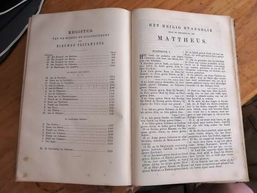 BIJBEL De Gansche Heilige Schrift - Amsterdam 1927