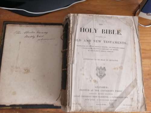 Holy Bible 1888 Old and New Testaments - Appointed to be read in churches - Oxford University Press