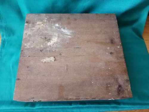 Box of 98 Vintage Glass Slides with various Photographic Images