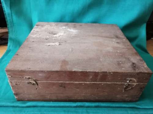Box of 98 Vintage Glass Slides with various Photographic Images