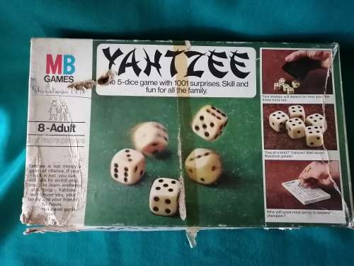 Yahtzee 1976 by Milton Bradley Ltd.