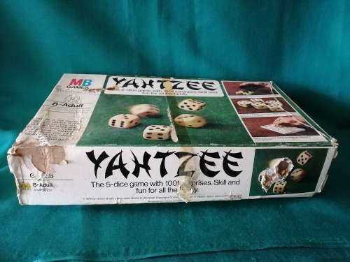 Yahtzee 1976 by Milton Bradley Ltd.