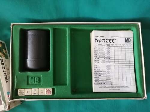 Yahtzee 1976 by Milton Bradley Ltd.