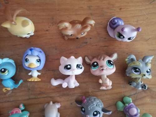 Lot of 24 various characters from The Littlest Pet Shop Collection