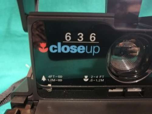 Polaroid Camera 636 Closeup