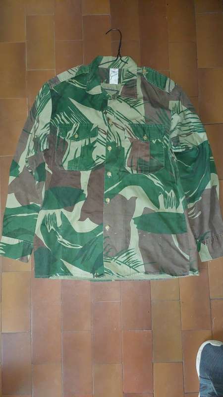 Rhodesian Camo Long Sleeve Shirt Size 41cm