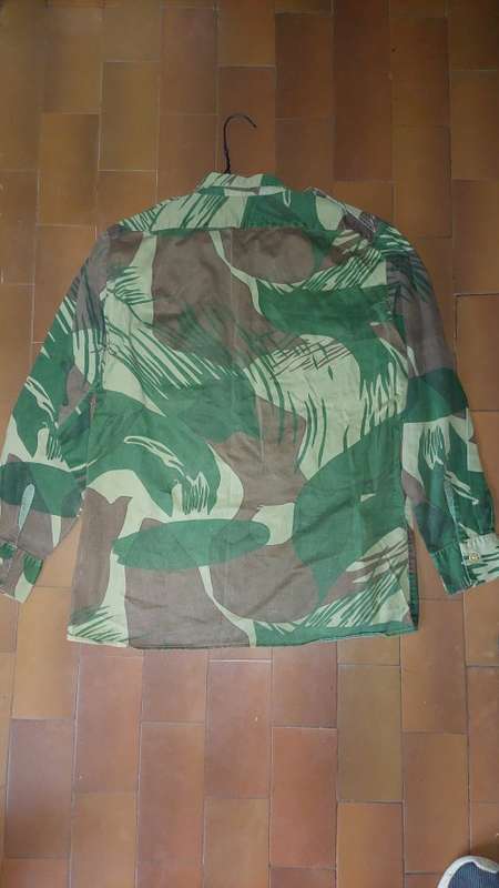 Rhodesian Camo Long Sleeve Shirt Size 41cm