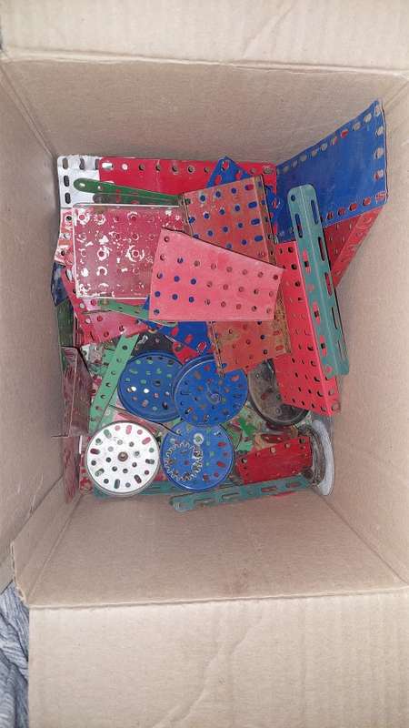 Vintage Meccano Pieces