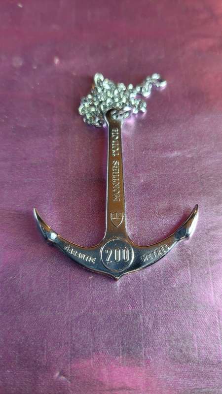Vintage Tudor Stainless Steel Anchor for Submariner Watch 200m Meters