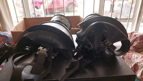 2 X Gas Masks Vispro And Auer