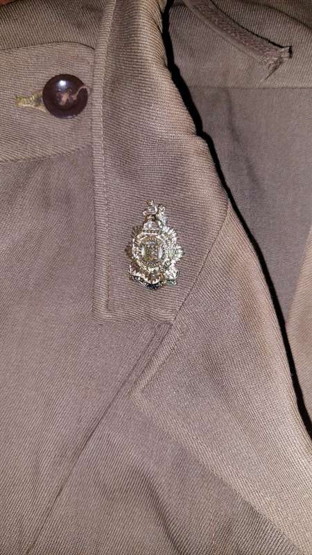 Vintage Combat Army Jacket B.M Rossiansky Size 406 Ensign LTD 1965
