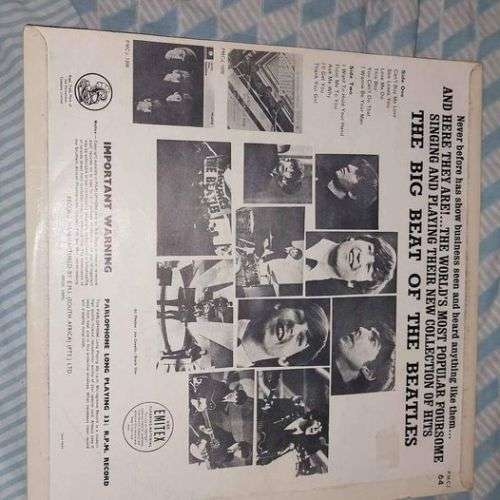 The big beat of the Beatles Vinyl/Record