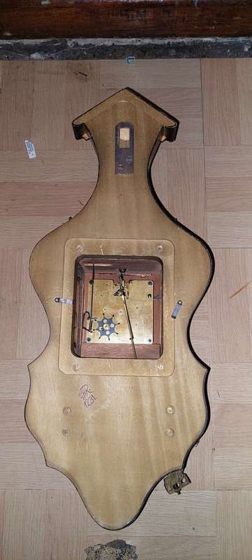 Vintage Dutch Nu Elck Syn Sin Wall Clock