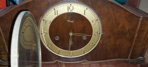 ANTIQUE KIENZLE MANTEL CLOCK WESTMINSTER CHIME
