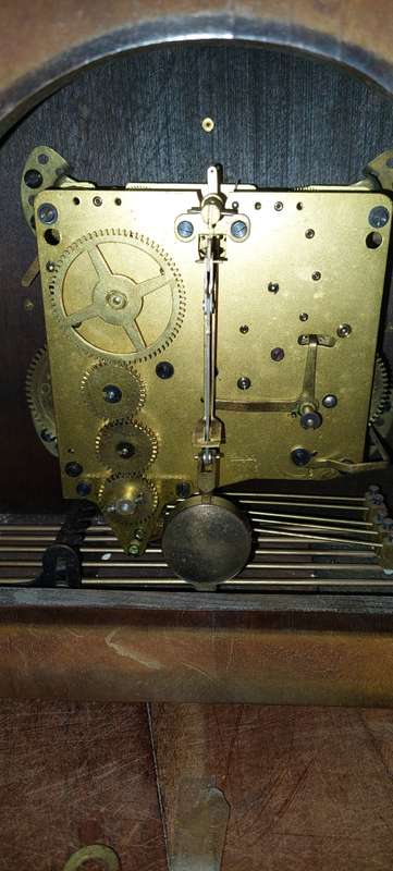 ANTIQUE KIENZLE MANTEL CLOCK WESTMINSTER CHIME