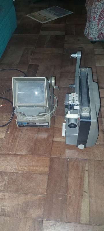 Canon cine S-400 projector and gakken editor viewer (untested)