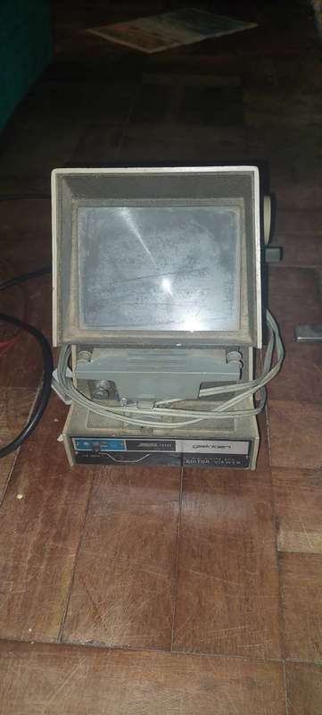 Canon cine S-400 projector and gakken editor viewer (untested)