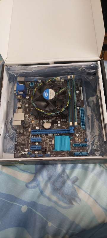 I3 3rd gen cpu, Asus motherboard, 12 gb ram