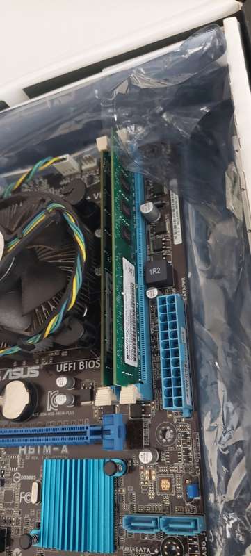 I3 3rd gen cpu, Asus motherboard, 12 gb ram