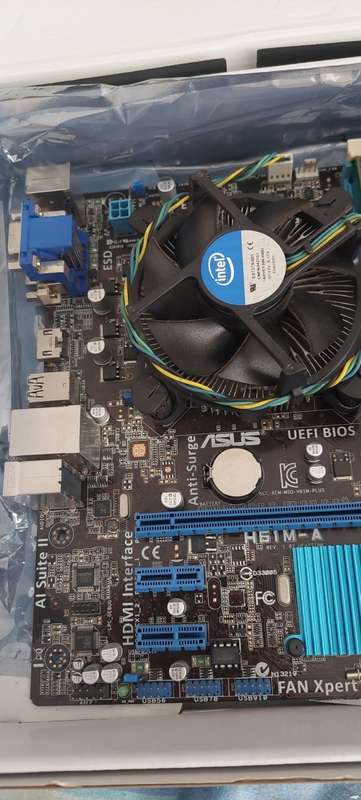I3 3rd gen cpu, Asus motherboard, 12 gb ram