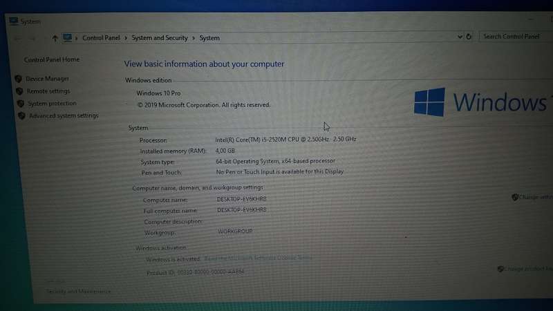 Hp i5 2nd Gen laptop