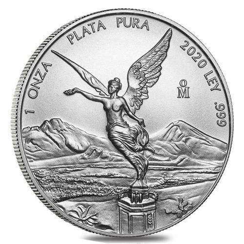 2020 1 oz Mexican Silver Libertad Coin .999 Fine BU (Only 300 000 Minted)
