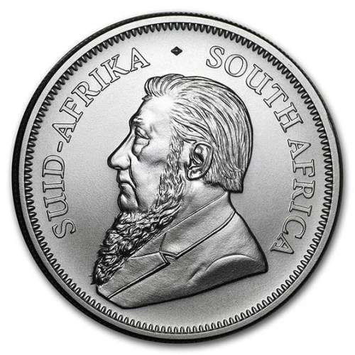 2021 South Africa 1 oz Silver Krugerrand BU