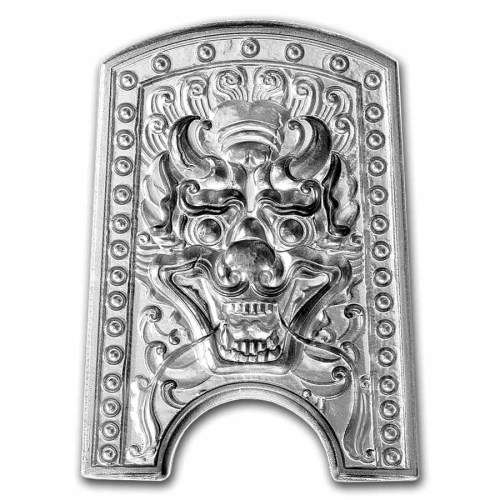 South Korea 2-oz Doggaebi Stacker Bar w/Light Antiqued Finish