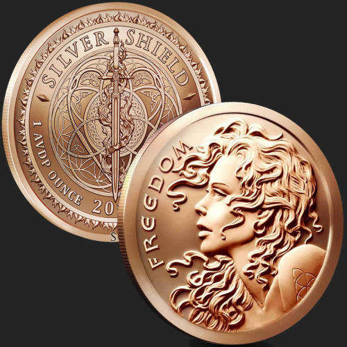 2021 1 oz Freedom Girl Copper Round