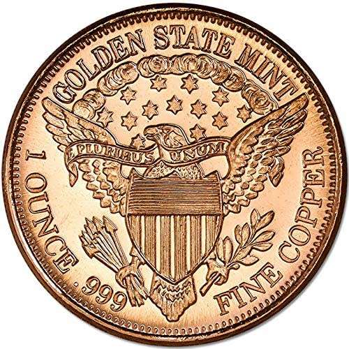 1 oz Morgan Copper Round