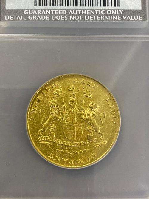 1819 East India Shipwreck Gold Mohur NCS XF