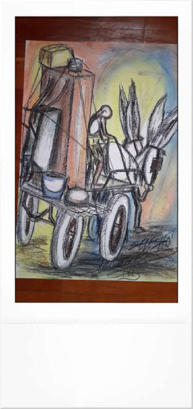 Original Selesho-Donkey cart