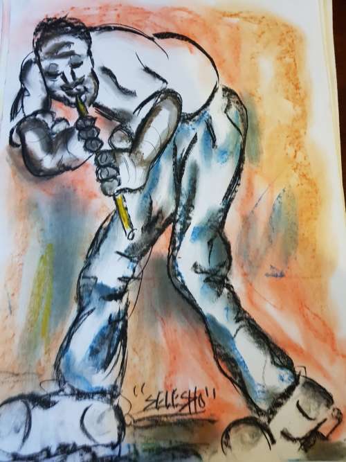 SELESHO  - SALE-X LARGE-APPROX.430MM X 610MM