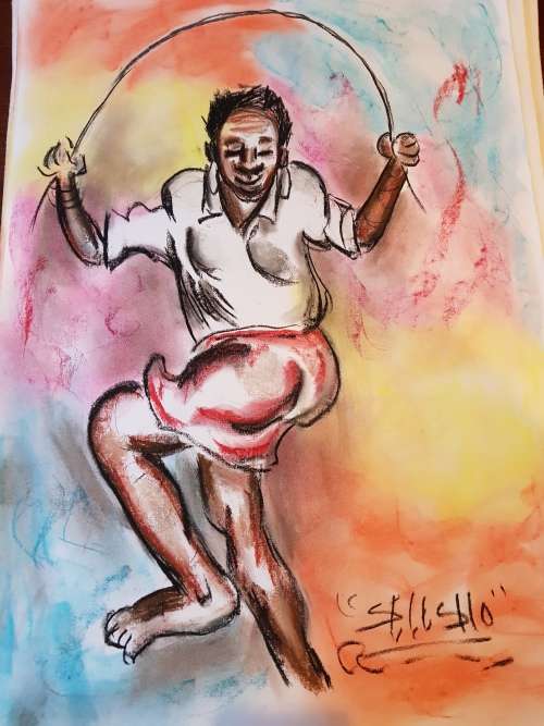 SELESHO  X LARGE-APPROX.430MM X 610MM