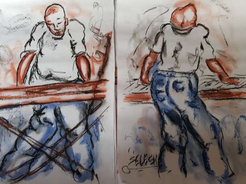 SELESHO - 2 x LARGE-APPROX.430MM X 610MM