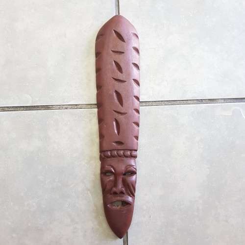 THE MASK-WOODEN SCULPTURE/CARVING