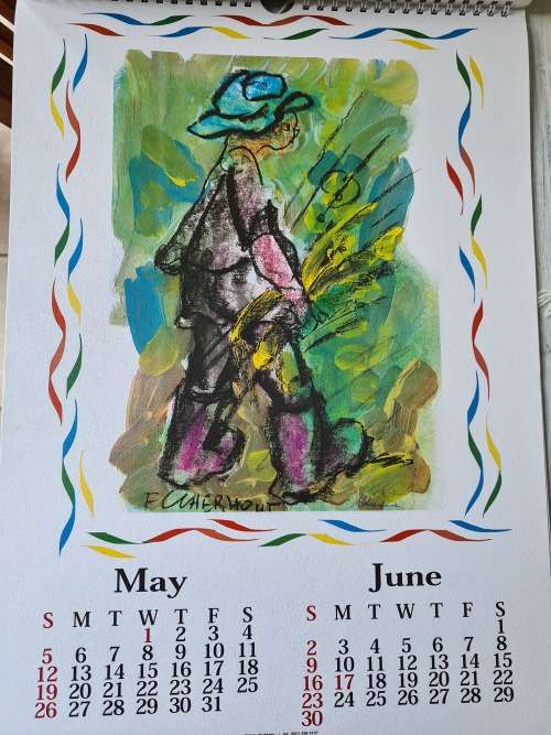 Claerhout 2002 original calenders