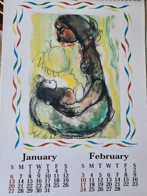Claerhout 2002 original calenders