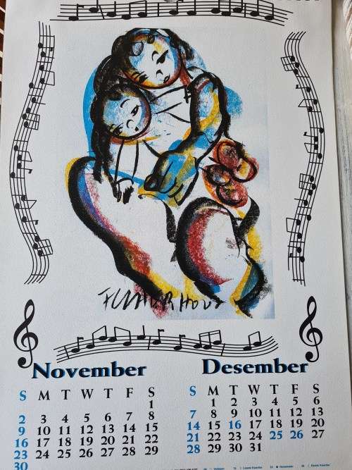 Claerhout collectibles original calenders Black Friday special