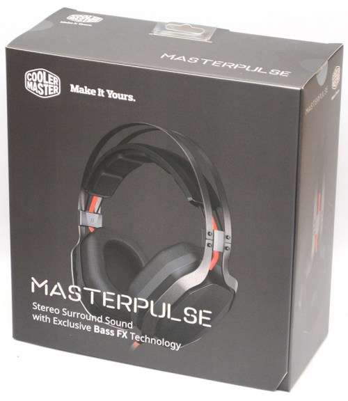 Cooler Master MasterPulse Over-Ear Gaming Headset with Bass FX