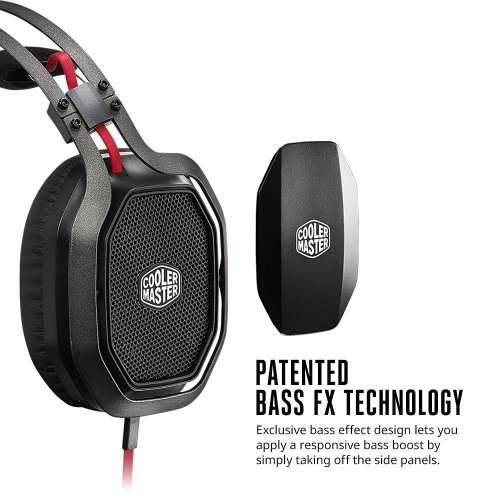 Cooler Master MasterPulse Over-Ear Gaming Headset with Bass FX