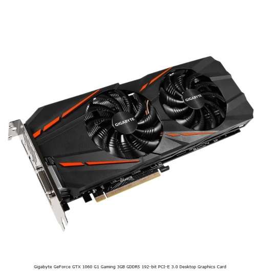 Gigabyte GeForce GTX 1060 G1 Gaming 3GB Graphics Card