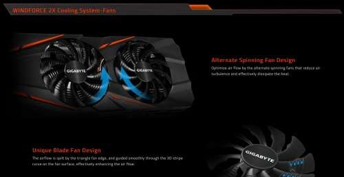 Gigabyte GeForce GTX 1060 G1 Gaming 3GB Graphics Card