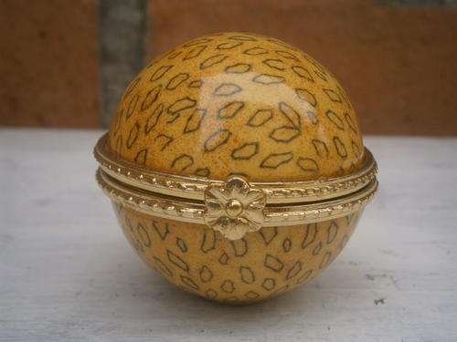 Porcelain Pill Box