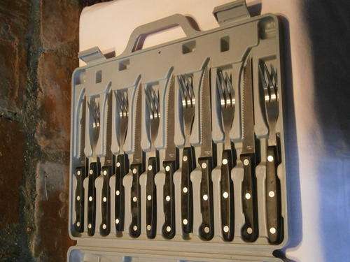 Set of 6 Steak Knives and Forks only